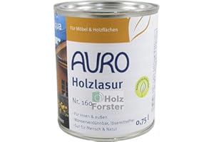 AURO Holzlasur Aqua Nr. 160-16 Kiefer, 0,75 Liter