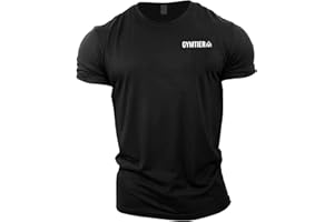 GYMTIER Gym Clothes for Men Gym T-Shirt - Bodybuilding Workout Training Top Bodybuilding Workout T Shirt Training Top MMA Men's Active Wear