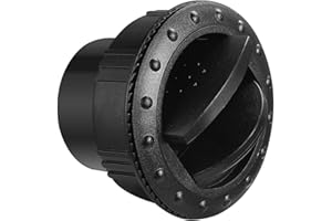 BESPORTBLE 1 STK. Luftauslass Drehbare Universelle Klimaanlage Auslassluftkühler Entlüftung Klimaanlage Entlüftung für Auto Rv ATV 60Mm