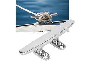 MOUMOUTEN Bitte Cunei Per Barche, Bitta Barca Bitte Barca Inox Stecca Marina in Acciaio Inossidabile Per Cavo Corno Piatto Leggero(4 Inch)