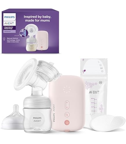 Tire-lait électrique Simple AVENT Advanced Avec Technologie Natural Motion De Philips Scf391 62