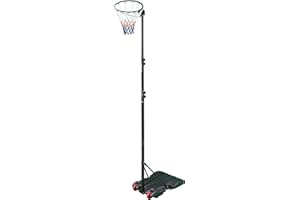 NORTHERN STONE Pro Court Netball Hoop and Post Regulation Height Adjustable Portable Stand