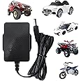 Tosiicop 6V Battery Charger for Kids Quad Bikes-6Volt 1000mA Chargers for Ride on Toys Car-Universal Power Adapter for Childs Electric Car Suit for Motorbike SUV Sports Car ATV Scooter (6V Charger)