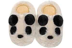 Vunavueya Pantofole Inverno per Bambini e Donna & Uomo Invernali Ciabatte Peluche di Cotone a Casa in Memory Foam Gr.24-43 EU