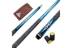 CUESOUL 58 Pouces 19 Oz Moitié Jointé Maple Billard Pool Cue
