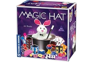 Thames & Kosmos , 680282 , Magic Hat , 40 Magic Props Inside , Learn and Perform for Your Friends and Family , Ages 6+