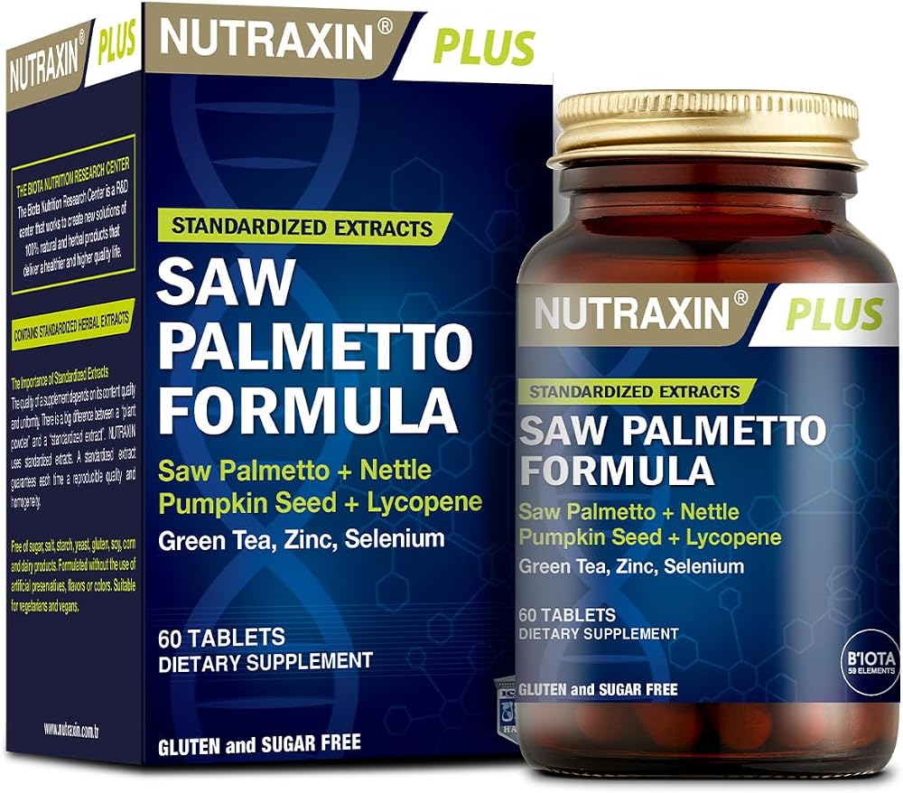 Nutraxin Saw Palmetto Formula 60 Tablet