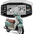 FCS Speedometer Screen Protector Compatible for Suzuki Access 125 / Suzuki Avenis 125 | 9H Anti-Shock Edge-to-Edge Coverage Screen Guard for Suzuki Access 125 / Avenis 125 (Glossy (Clear))