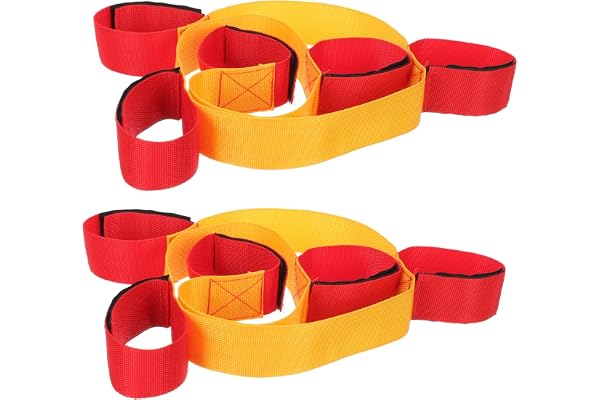 TOYANDONA 2st Legged Race Bands För Utomhusträning Hållbara Och Bekväma Benband För Lagspel Och Aktiviteter Perfekta För Teamwork Och Roliga Spel