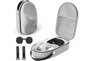 Eyglo Housse Rigide compatible avec Quest 3,Étui de Protection Anti-Chocs,Étanche,Anti-Poussière pour Quest 3, Étui de Transport pour Casque Quest 3 et Accessoires,Sac de Rangement pour Quest 3