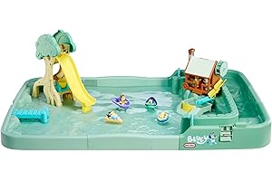 Little Tikes Bluey Bushland Adventure - mit 6 Zubehörteilen, Aktives Spielen mit Bluey, für Jungen und Mädchen von 2-4 Jahre