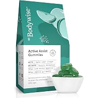 Bodywise Vegan Apple Cider Vinegar Gummies For Women | ACV with Mother in a Delicious Form | No Added Sugar | Boosts…