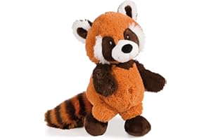 NICI Panda Rosso Pupazzo 25 cm – Panda Rosso Giocattolo per Bambine, Bambini e Neonati – Morbido Panda Rosso di Pezza per i Giochi e le Coccole – Animali di Peluche da Collezione