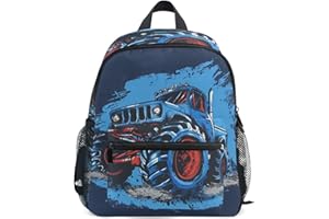 Mnsruu Kids Backpack Children's Schoolbag with Chest Strap Students Kindergarten Preschool Toddler Boys Girls