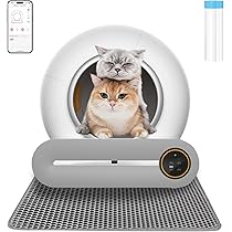 VERYMODEL Selbstreinigendes Katzenklo XXL - Automatische Katzentoilette Mit App