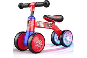 Braxel Spielzeug ab 1 2 Jahr, Laufrad ab 1 2 Jahr Kinderspielzeug ab 1-2 Jahr, Ostergeschenke Kinder ab 1 2 3, Geschenk 1 2 Jahr Junge Spielzeug für 12-24 Monate Baby Lauflernrad Mit Vierrädriger