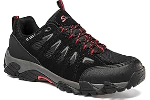 SHULOOK Wanderschuhe Herren Wasserdicht Leichte Outdoor Trekkingschuhe Knöchel Bergschuhe rutschfeste Schuhe Herren Sneaker Ultralight Sportschuhe für Camping, Wandern