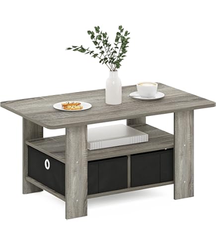 Dressoir - 120 cm - Antraciet - Spaanplaat met melamine coating