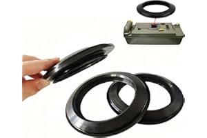 HUACOMMERCE 2 juntas de retrete para Thetford C2, C3, C4, C200, C250, C260, C400 y C500 – Junta impermeable de repuesto para inodoros de camping, caravanas y autocaravanas