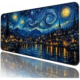 Desenli Baskılı Model Black Deer XXL Gaming Mouse Pad 90x40 cm &ndash; Dikişli Kenar, Kaymaz Taban, Dijital Tasarım, Hassas Takip, 