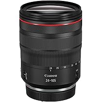 Canon - Lente RF 24-105 mm f/4L IS USM, Negro - 2963C002 : CANON