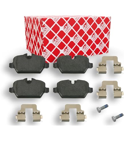 Bosch BP1470 - Car Brake Pads Front - Bosch Quality - For Quiet Braking With Low Dust - ECE-R90 Certified - Copper-Free - 1 Set Of 4 Brake Pads