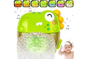 TENUISKFT Zabawka do wanny dla niemowląt, dinozaur, zabawka do kąpieli, z muzyką, zabawka do kąpieli dla dzieci od 1, 2, 3, 4, 5, 6 lat, zabawka do kąpieli, zabawka wodna, prezent dla chłopców i dziewczynek