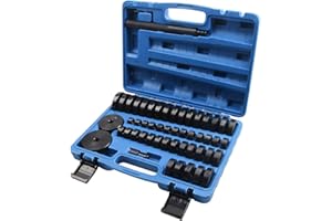 ‎LLCTOOLS LLCTOOLS Kfz Dog 50 TLG. Radlager Montagescheiben Radialdichtringen Buchsen Schalen Abzieher Montage und Demontage