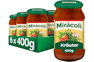 ‎MIRÁCOLI MIRÁCOLI Pasta Sauce Herbs, 6 Glasses (6 x 400 g)