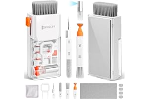 Ordilend 10 en 1 Kit de Nettoyage Clavier Ordinateur pc Laptop Outil Brosse Pinceaux Nettoyant Ecran pour Ecouteur Téléphone Caméra avec brevet