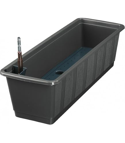 blumenkasten rechteckig hoch Leichter, rechteckiger Blumenkasten für Terrasse & Garten – Flexi-Design  Blumenkasten – Potflex