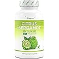 Citrus Bergamot - 120 Kapseln hochdosiert mit je 760 mg - Premium: 30% Polyphenole + Piperin - Kreuzung aus Zitronatzitrone &