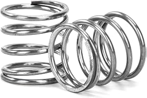 GUNGY Molle Compressione 20mm Molla in Acciaio Inossidabile 304 Diametro Filo 1,7mm Diametro Esterno 20mm Forza Molla 3,2kg 4 Pezzi