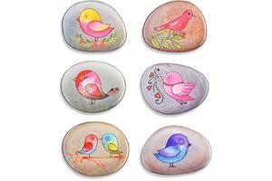 M MORCART Calamite Magneti Frigo Smily Fridge Magnets Decorazione Frigorifero da Cucina Lavagna per Ufficio ECC Superfici Metalliche e Magnetiche La Scelta Migliore per i Regali (Magnete per Uccelli)