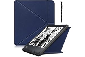 Acelive Étui Housse Coque pour Kobo Sage (8 Pouces) eBook avec Support et Sommeil/Réveil Automatique