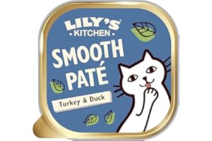 Lily's Kitchen Mokra karma dla kotów z pasztetą drobiową, pełnowartościowe odżywianie (19 x 85 g)