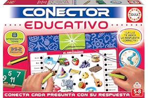 Educa - Educativo Gioco Connector per Bambini, Multicolore, sin Talla, 17203, One Size