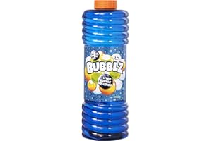 Wowow Toys & Games Bubble Solution - Refills For Bubble Machines, Guns - Random Color - Ages 3+ - WAND NOT INCLUDED, Blue,green,purple