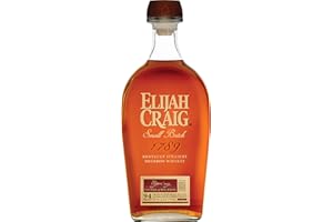 Elijah Craig Small Batch Bourbon Whiskey | 70cl | 47% ABV | Award Winning | Small Batch | Kentucky Straight Bourbon Whiskey