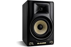 M-AUDIO Forty Sixty - Enceinte de Monitoring 6.5" de Studio pour Produire et Mixer avec Transition DSP, Égaliseur, Appli de Contrôle et Bluetooth, 100W