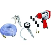 Einhell 4020565 Basın&ccedil;lı Hava Aksesuar Seti 10 Par&ccedil;alı (Kompres&ouml;r Aksesuarı, Kompres&ouml;rler i&ccedil;in Uygun)
