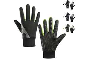 CubePlug Kids Winter Sports Cycling Gloves - Children Windproof Anti-slip Thermal Outdoor Touchscreen Gloves for Boys Girls Age 4-12 Years Bike Mitts Riding Running Warm Hiking Ski