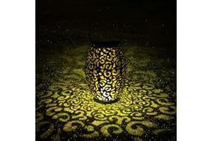 Tomshine Solar Lantern Lights Garden Lights Solar Powered with Handle Outdoor Hanging Solar Lights for Courtyard