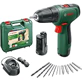 Bosch Ak&uuml;l&uuml; Vidalama EasyDrill 1200 (2 Adet 12 Volt Ak&uuml;, Taşıma &Ccedil;antası İ&ccedil;inde)