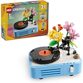 LEGO Creator 3&rsquo;&uuml; 1-in-1 Floral Turntable 31172-8 Years and Above Creators That Can Turn into Radio and Microphones for Girls and Boys