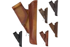 ‎JACKALOPE ARCHERY Jackalope Laidir- Seitenköcher, hochwertiges Glattleder, Pfeil und Bogen Zubehör