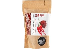 Kimchi with Everything Gochugaru Kimchi Chilli Pepper Flakes, 50g | Korean Red Pepper Flakes, Freshly Sourced Ingredients | Bag Packaging