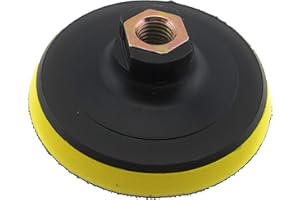 PRODIAMANT Aufnahmeteller 100 mm M14 – Flexibler Klett-Stützteller mit dämpfendem Schaum für Nass- und Trockenschleifen, Beton, Metall, Stein, Lack