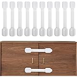 Giantzhong Chiusura Cassetti Per Bambini, 10 Pezzi Blocca Cassetti Per Bambini Per Armadietto, Cassetto, Armadio, Frigorifero