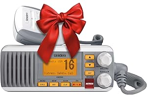 Uniden UM385 Fixed Mount VHF Radio - White